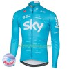 Wielershirt 2017 Team Sky N002 Winter Thermal Fleece
